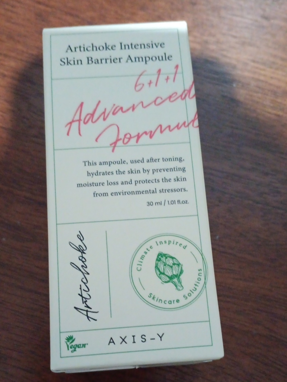 AXIS-Y Artichoke Intensive Skin Barrier Ampoule
